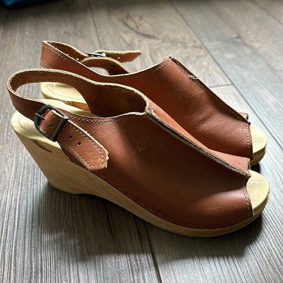 No. 6 clog sandal on wedge 39 - Picture 5 of 7